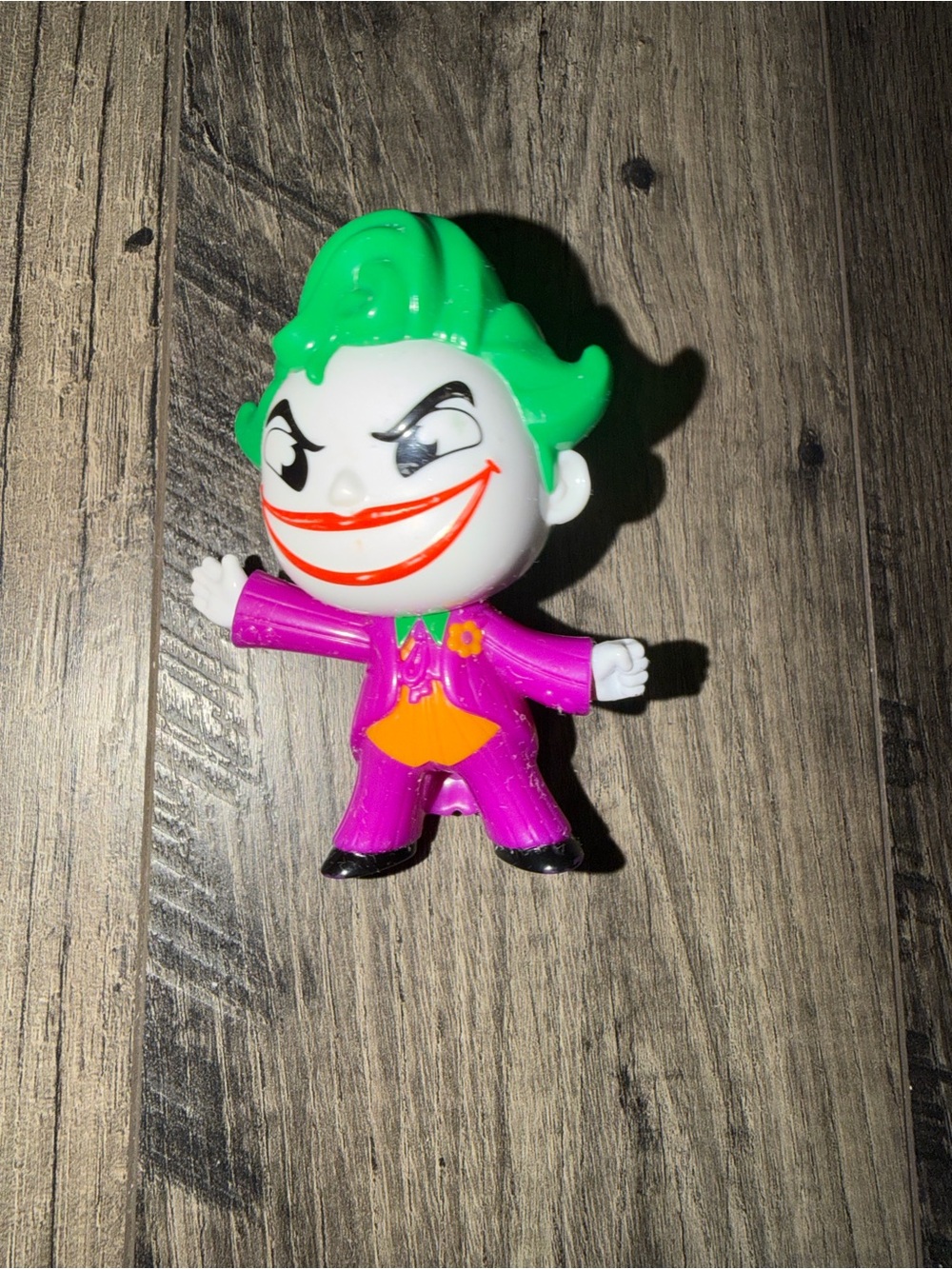 Kids Joker Action Figure Toy - Green Hair, Purple Outfit